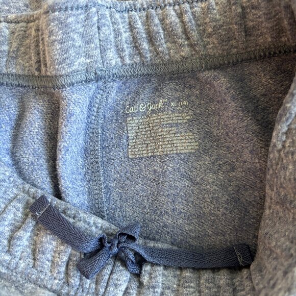 🩶 Cat & Jack Boys’ Pull-On Fleece Sweatpants – Size XL - Picture 2 of 3